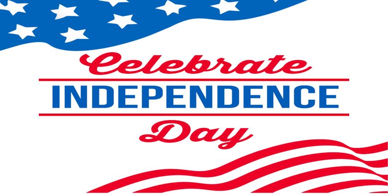 Celebrate Independence Day with stars and stripes.